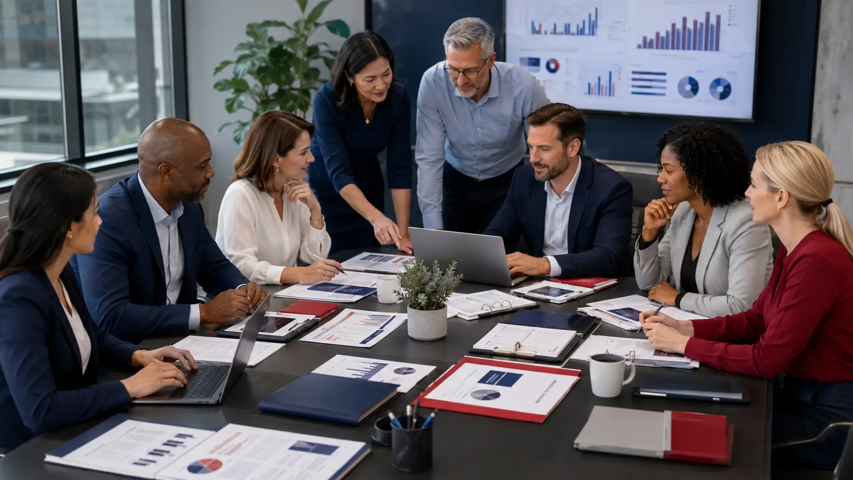 Employer team planning HR operations growth during CustomHCM platform support